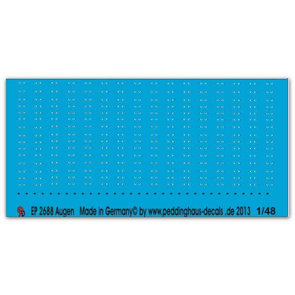 Peddinghaus-Decals 1/48 2688 Augen für Figuren