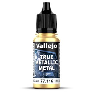 Vallejo 77116 TMM Light, Greenish Gold, 18 ml