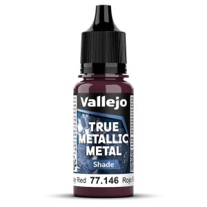 Vallejo 77146 TMM Shade, Ruby Red, 18 ml