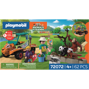PLAYMOBIL 72072 Animals & Friends Zoo: Tierpflegermobil