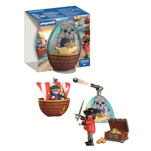 PLAYMOBIL 72100 Play Eggs Spiel Ei: Piraten