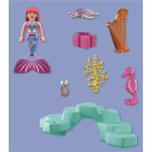 PLAYMOBIL 72107 Fantasy & Magic Mermaid with Gift