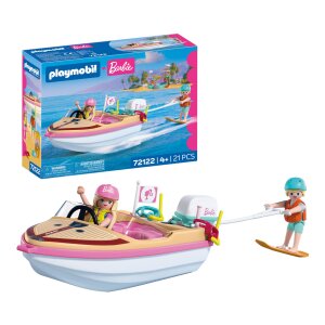 PLAYMOBIL 72122 x Barbie™ Abenteuerboot mit Barbie,...
