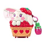 MATTEL JKC47 Polly Pocket Erdbeerhäschen Schatulle