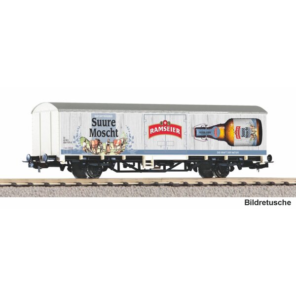 PIKO 27746 Gedeckter Güterwagen Starke Marken Ramseier BLS VI