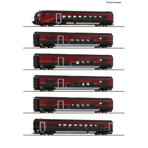 ROCO 6220178 6-tlg. Set 1: Railjet der neuen Generation -...