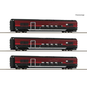 ROCO 6200179 3-tlg. Set 2: Railjet der neuen Generation -...
