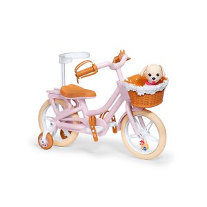 Zapf 840054 BABY born Fahrrad mit Lucky