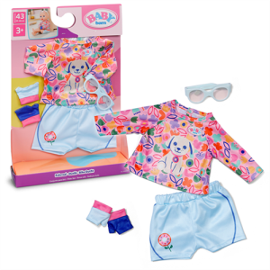 Zapf 840696 BABY born Fahrrad-Outfit 43cm