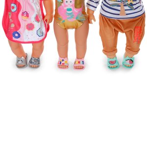 Zapf 840795 BABY born Schlappen 3 sort. 43cm