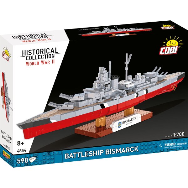 COBI 4854 Zweiter Weltkrieg BATTLESHIP BISMARCK
