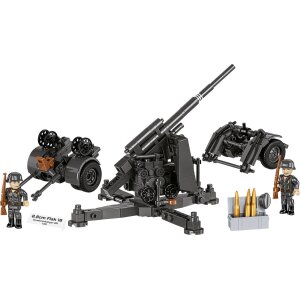 COBI 3140 World War II 8.8cm Flak with Carriage