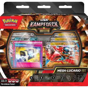 Pokémon 13509 Liga-Kampfdeck Mega-Lucario