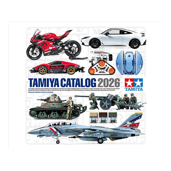 TAMIYA 300064463 TAMIYA Katalog 2026 (GB/DE/F/E)