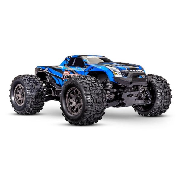 TRAXXAS MINI MAXX 4WD Brushless RTR Monster Truck blau