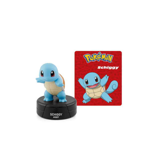Tonies 11003819 Pokémon Squirtle audio figure for the Toniebox with official Pokémon licence.