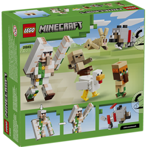 LEGO® 21592 Minecraft™ - Angriff des Hühnerreiters in der Wüste