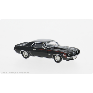 BREKINA BRE18378 Chevrolet Camaro, schwarz, 1969, 1:87