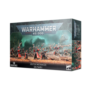 Warhammer 40000 Adeptus Mechanicus Skitarii packaging