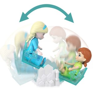 MATTEL JLJ06 Disney Frozen Small Dolls Advent Calendar