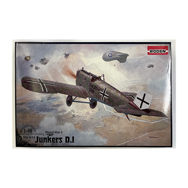 Roden 433 Junkers DI Early Version aircraft model 1 48 scale