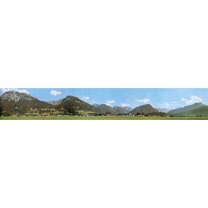 FALLER (180516) Modellhintergrund Oberstdorf